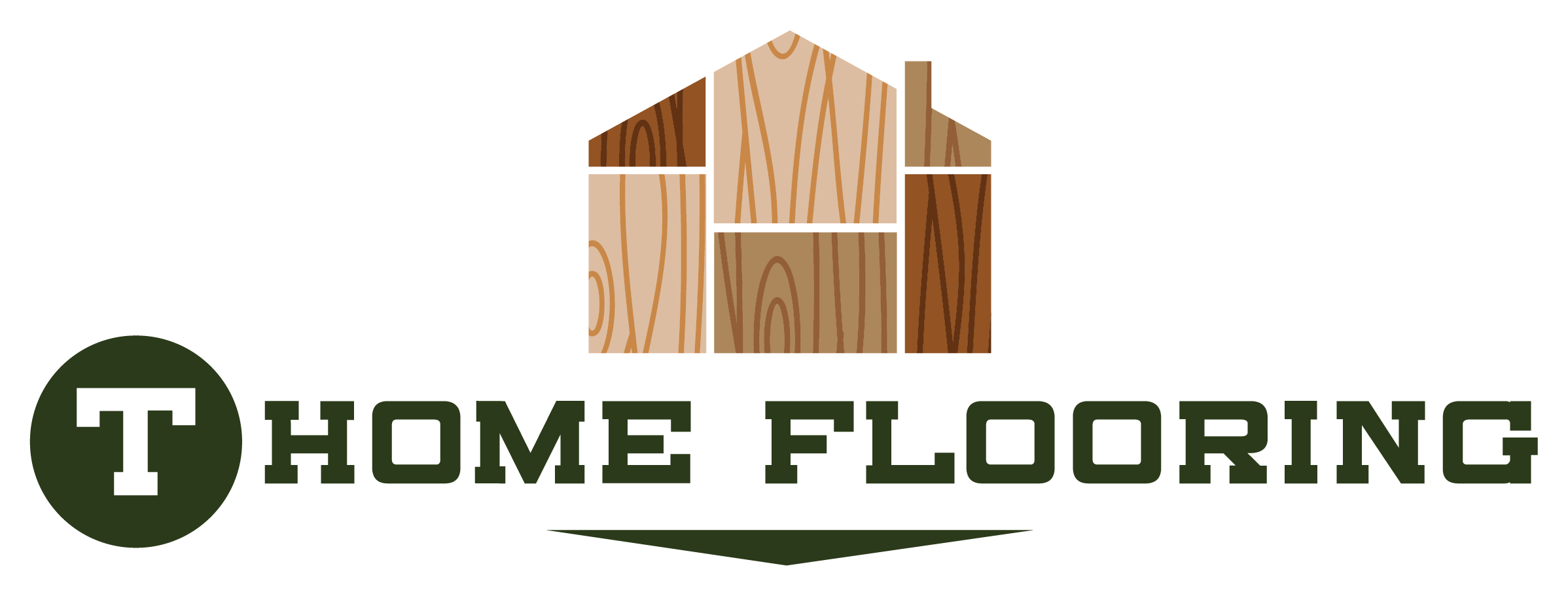 T Home Flooring Logo